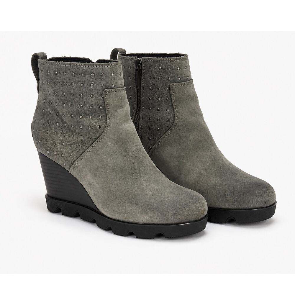 Sorel Joan Uptown Gray Stud Boots